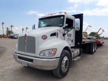 2021 Kenworth T370 Tandem Flatbed