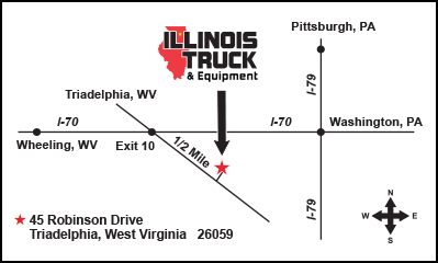 Triadelphia West Virginia Map